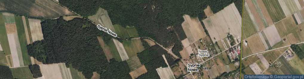 Zdjęcie satelitarne Sypnie Nowe ul.